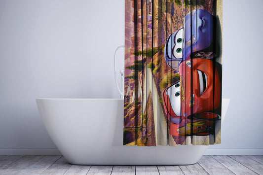 Cars Hd Shower Curtain