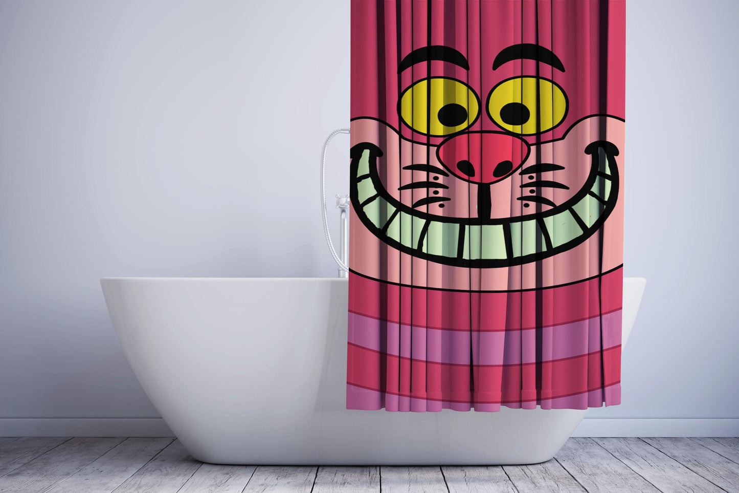 Cheshire Cat Alice In Wonderland Shower Curtain