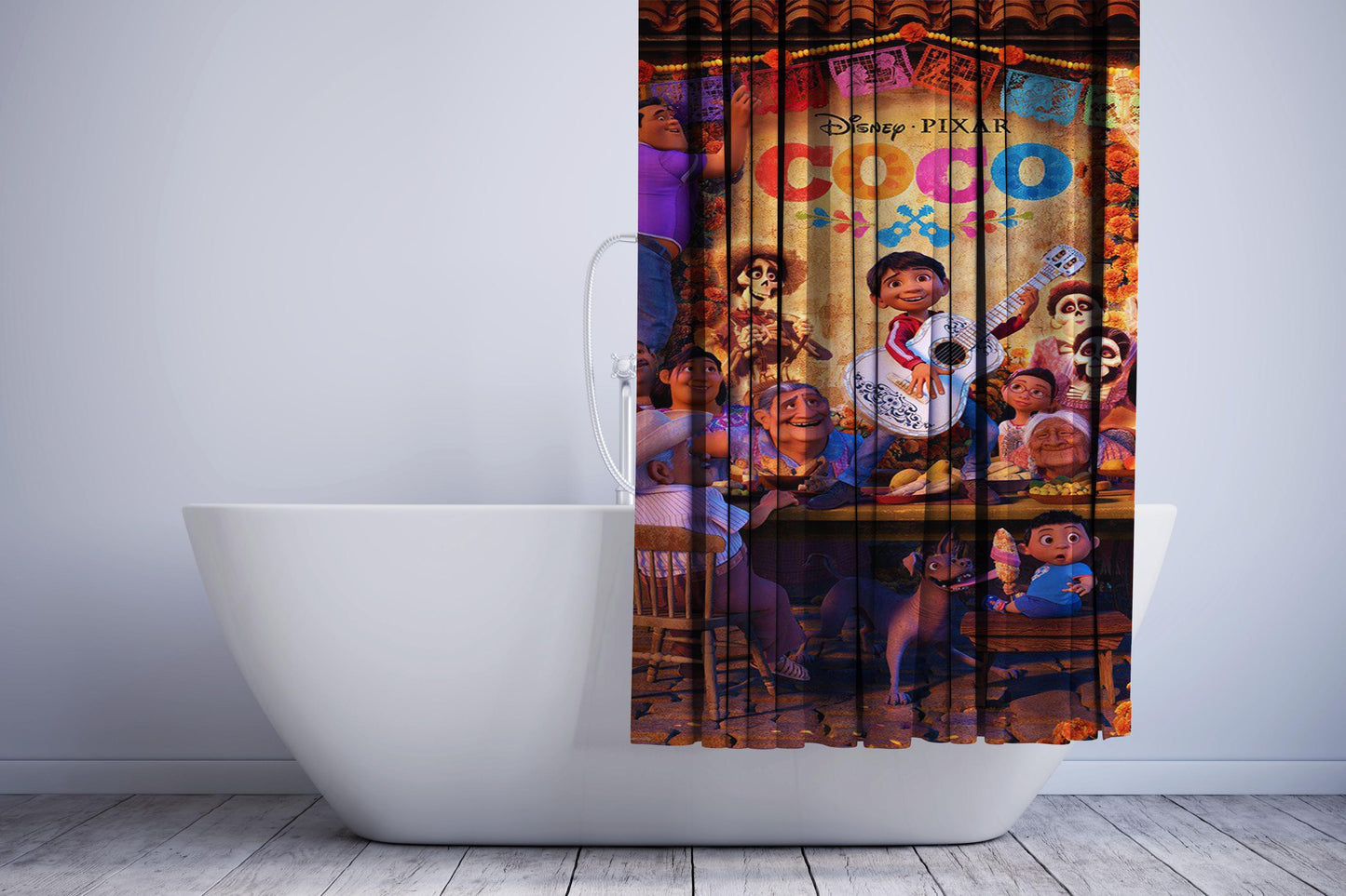 Coco Family Shower Curtain