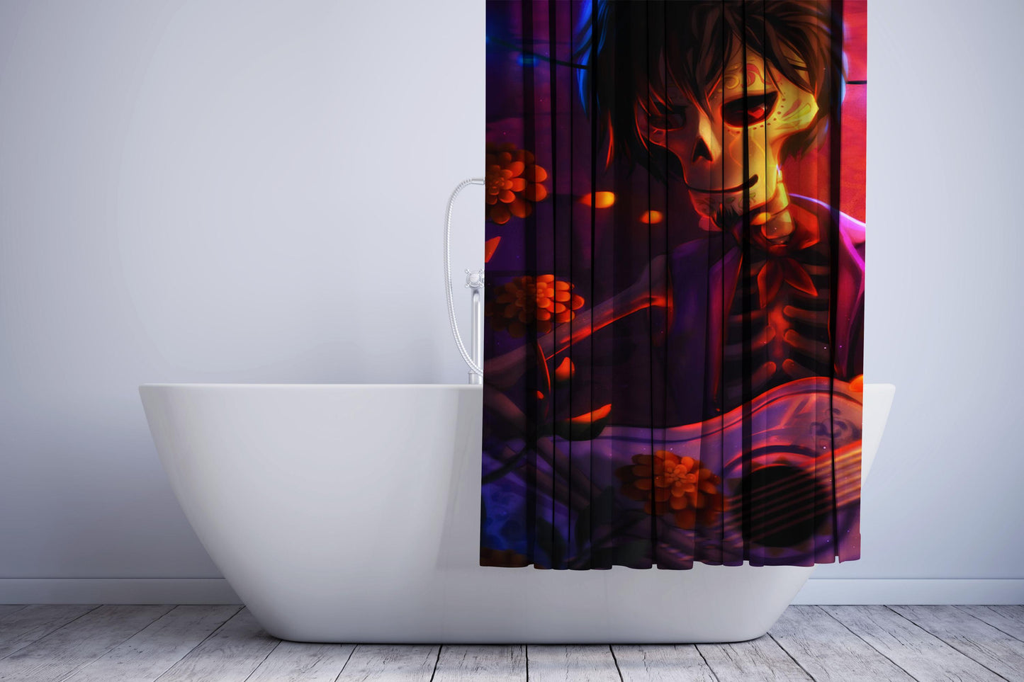 Coco Fanart Last Song Shower Curtain