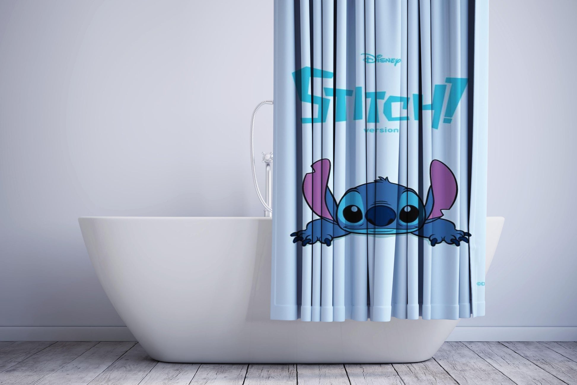 Colorfull Stitch Shower Curtain