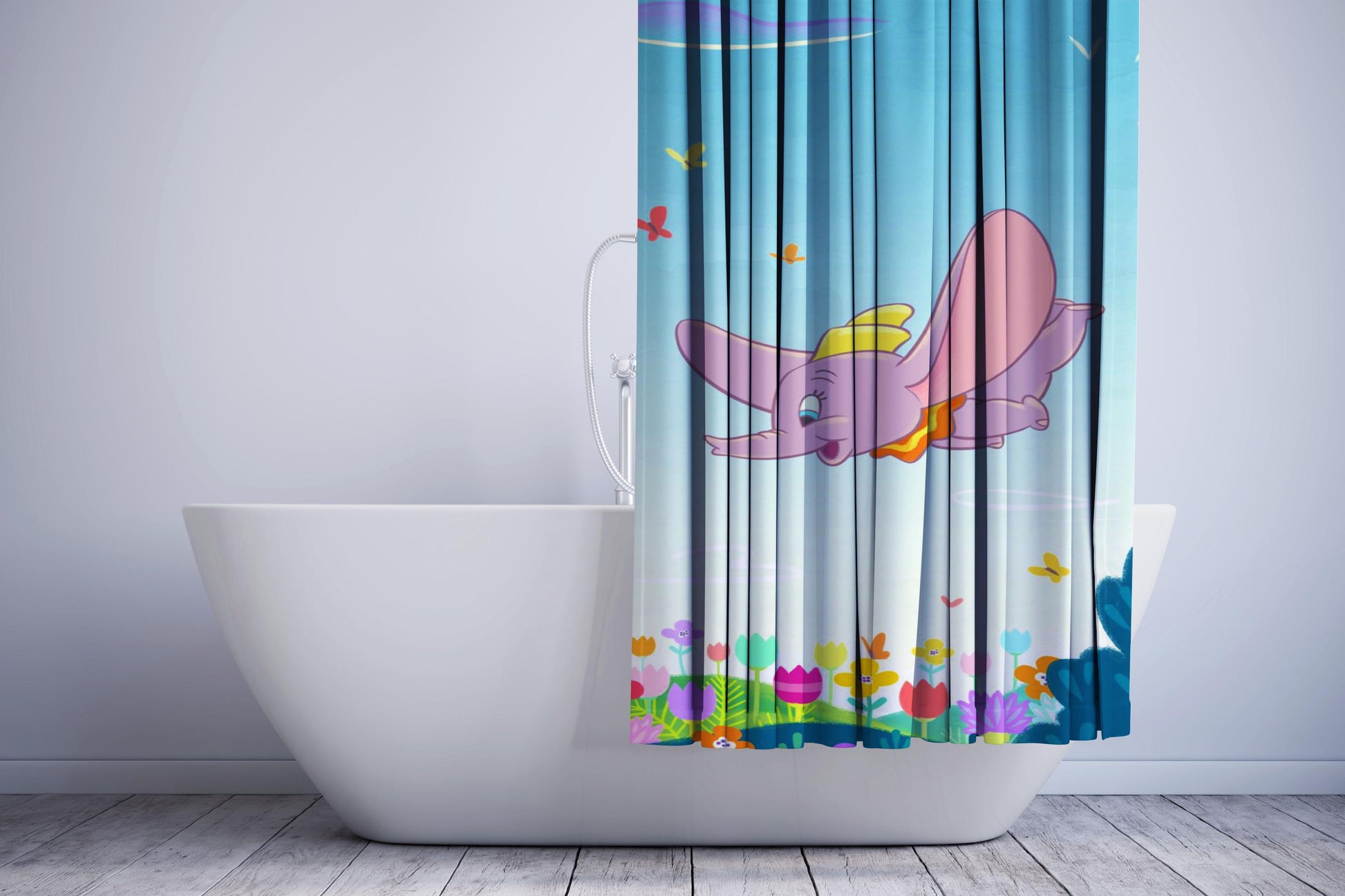 Dumbo Disney Character Shower Curtain