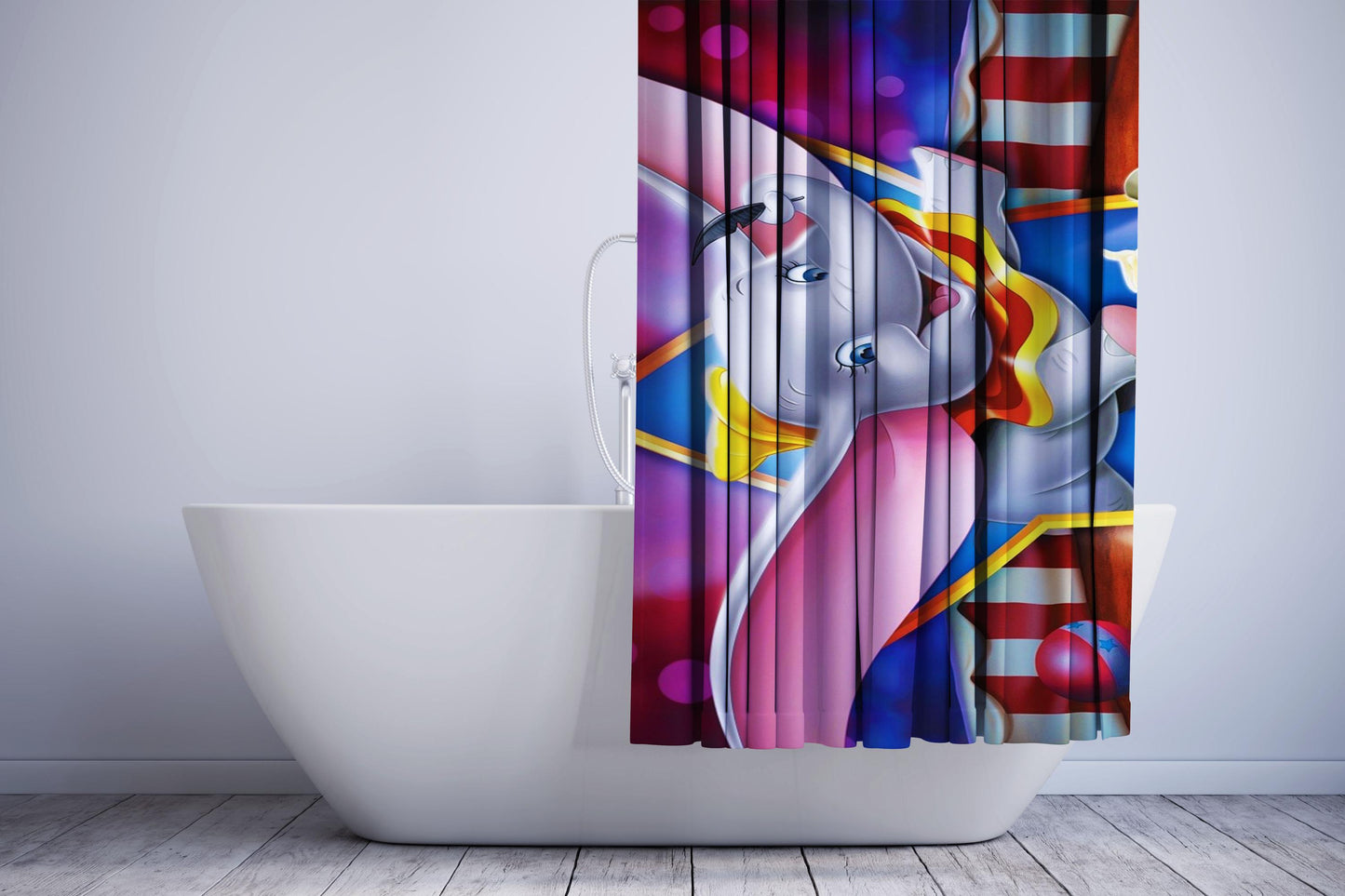 Dumbo Disney Circus Shower Curtain