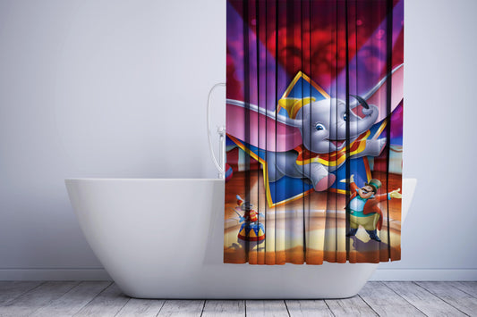 Dumbo Phone 2 Shower Curtain