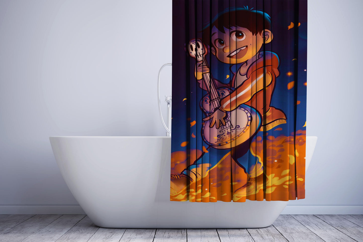 Fanart Miguel Of Coco 3 Shower Curtain