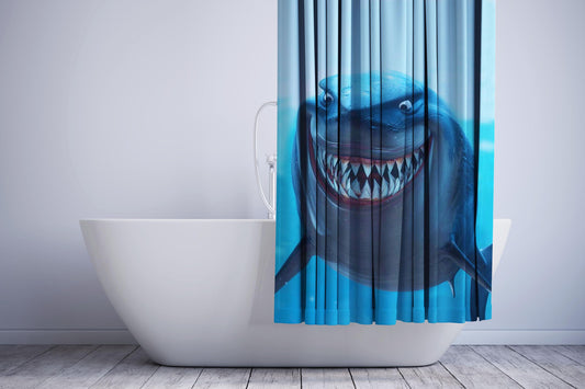 Finding Nemo Shark Shower Curtain