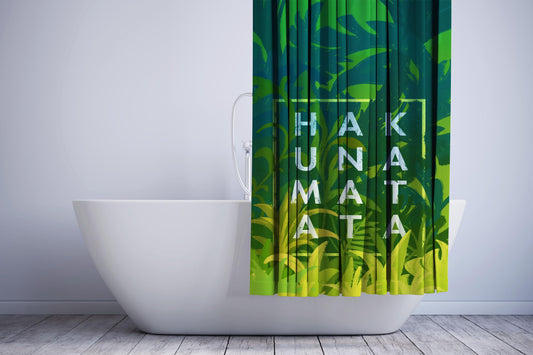 Hakuna Matata Lion King Shower Curtain