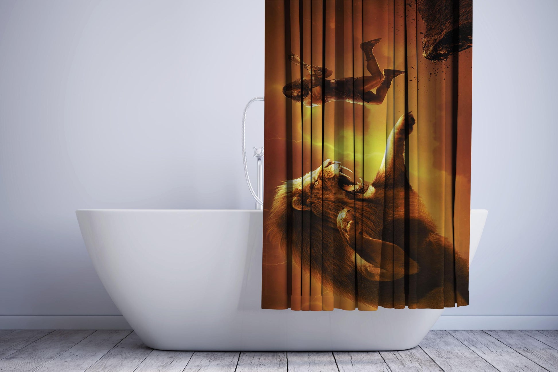 Hercules Shower Curtain