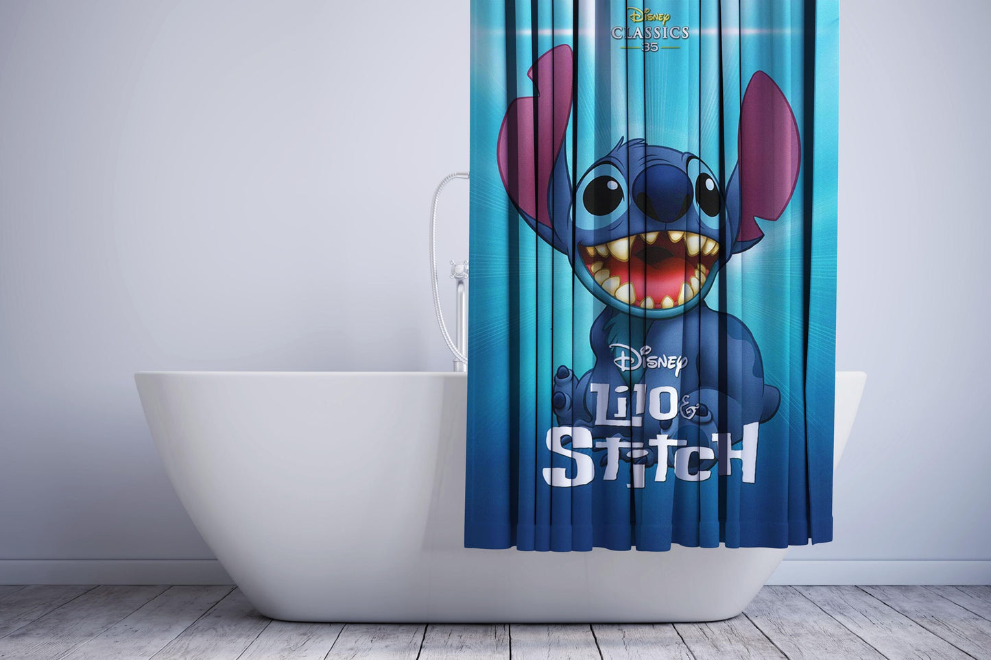 Lilo & Stitch Disney Classics Shower Curtain