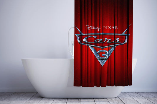 Logo Cars 3 Shower Curtain