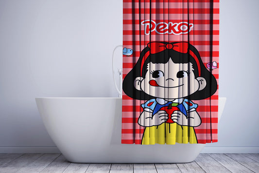 Peko Chan X Snow White Shower Curtain