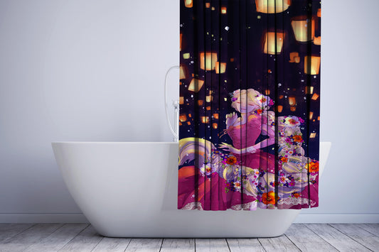 Tangled Animee Shower Curtain