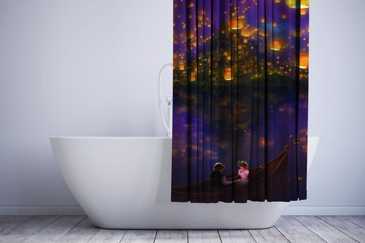 Tangled Castle Shower Curtain