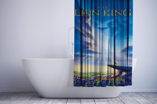 The Lion King Poster Shower Curtain