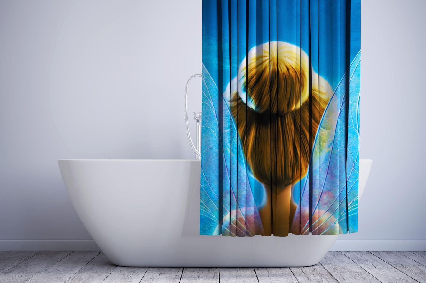 Tinker Bell Secret Wings Shower Curtain