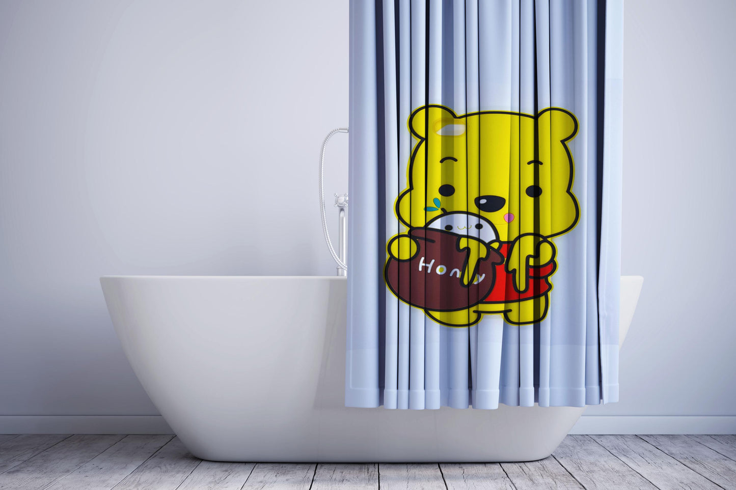 Winnie The Pooh Shower Curtain